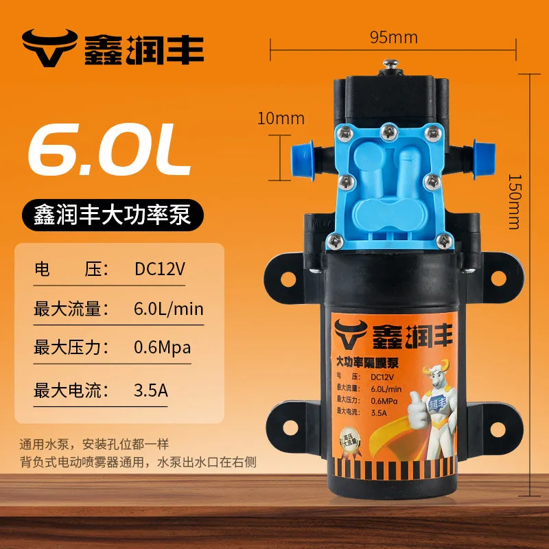 💧 12V Electric Diaphragm Water Pump, Micro Sprayer, High Pre 3